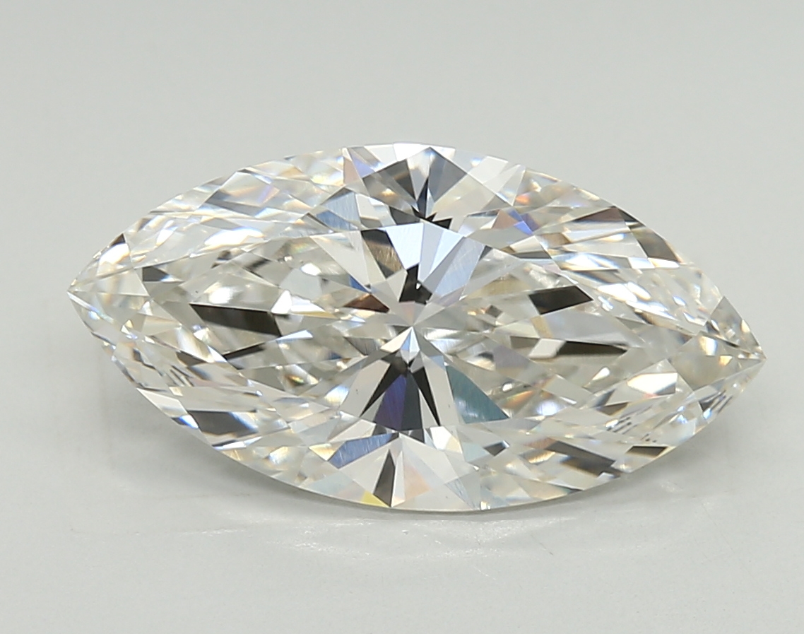 4.09 ct. marquise Lab Grown Diamond front image