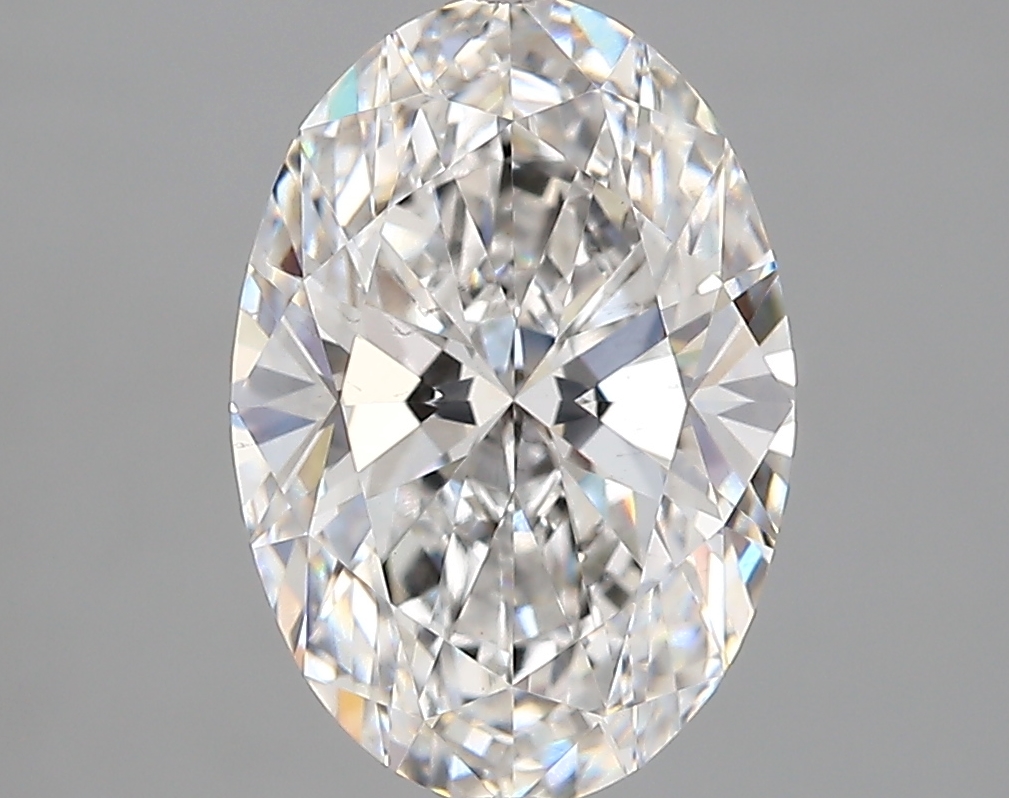 3.01 ct. oval Lab Grown Diamond front image