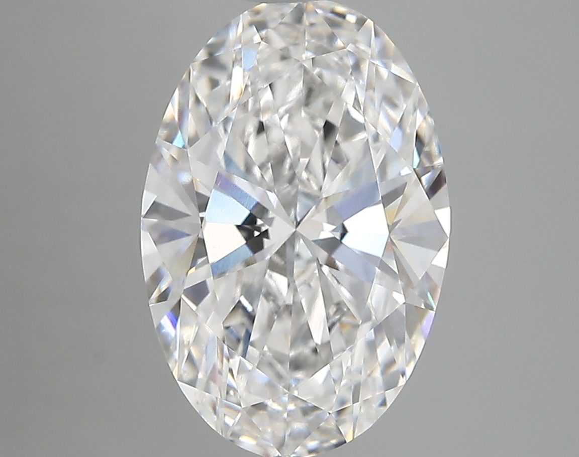 3.75 ct. oval Lab Grown Diamond front image