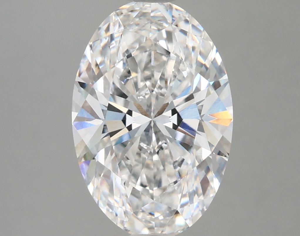 3.31 ct. oval Lab Grown Diamond front image