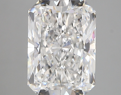 2.47 carat f VVS1 EX Cut IGI radiant diamond