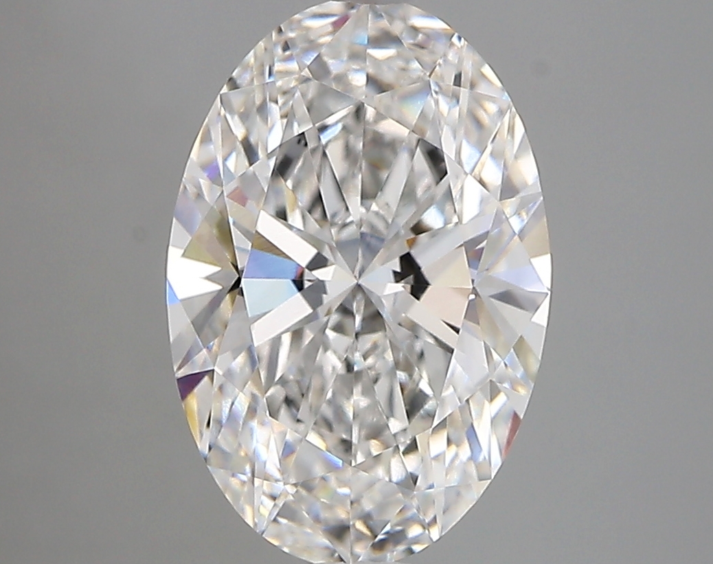 2.87 ct. oval Lab Grown Diamond front image