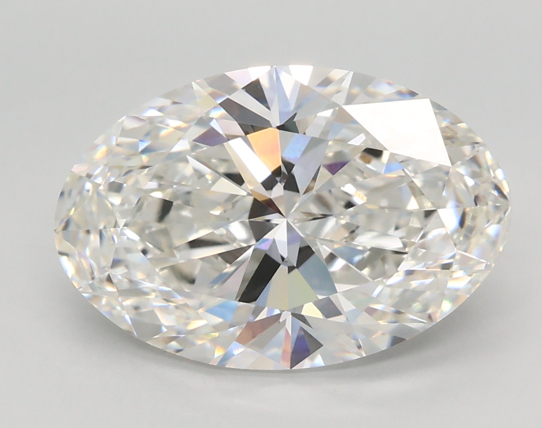 3.37 ct. oval Lab Grown Diamond front image