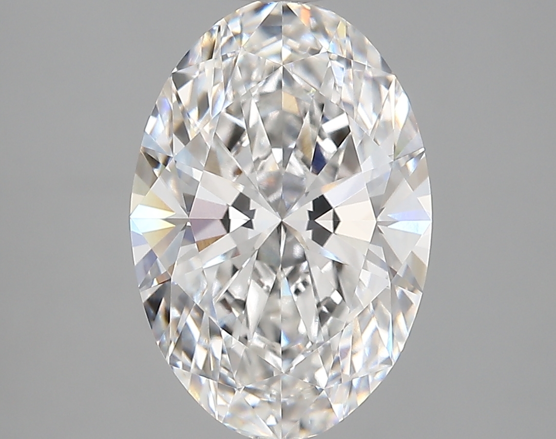 3.84 ct. oval Lab Grown Diamond front image