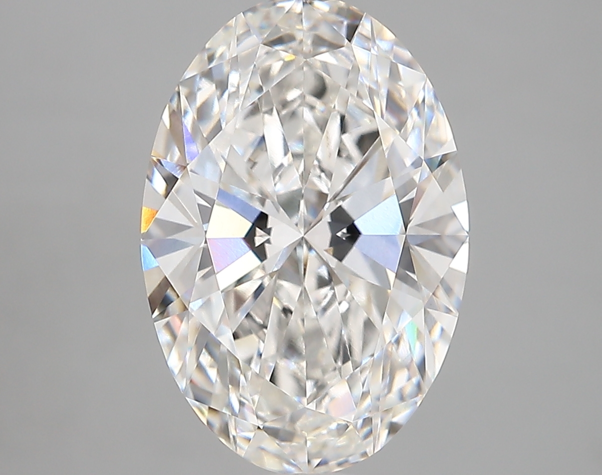 4.43 ct. oval Lab Grown Diamond front image