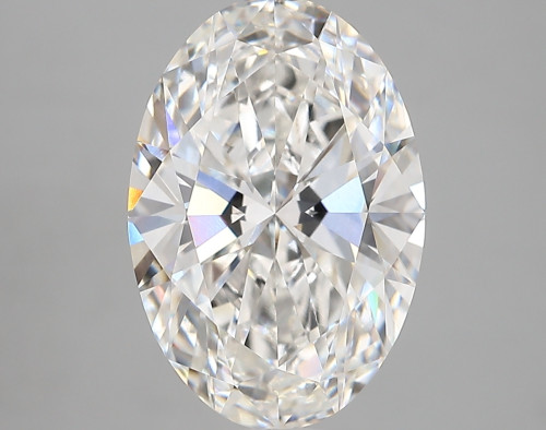 4.43 carat f VS1 EX Cut IGI oval diamond