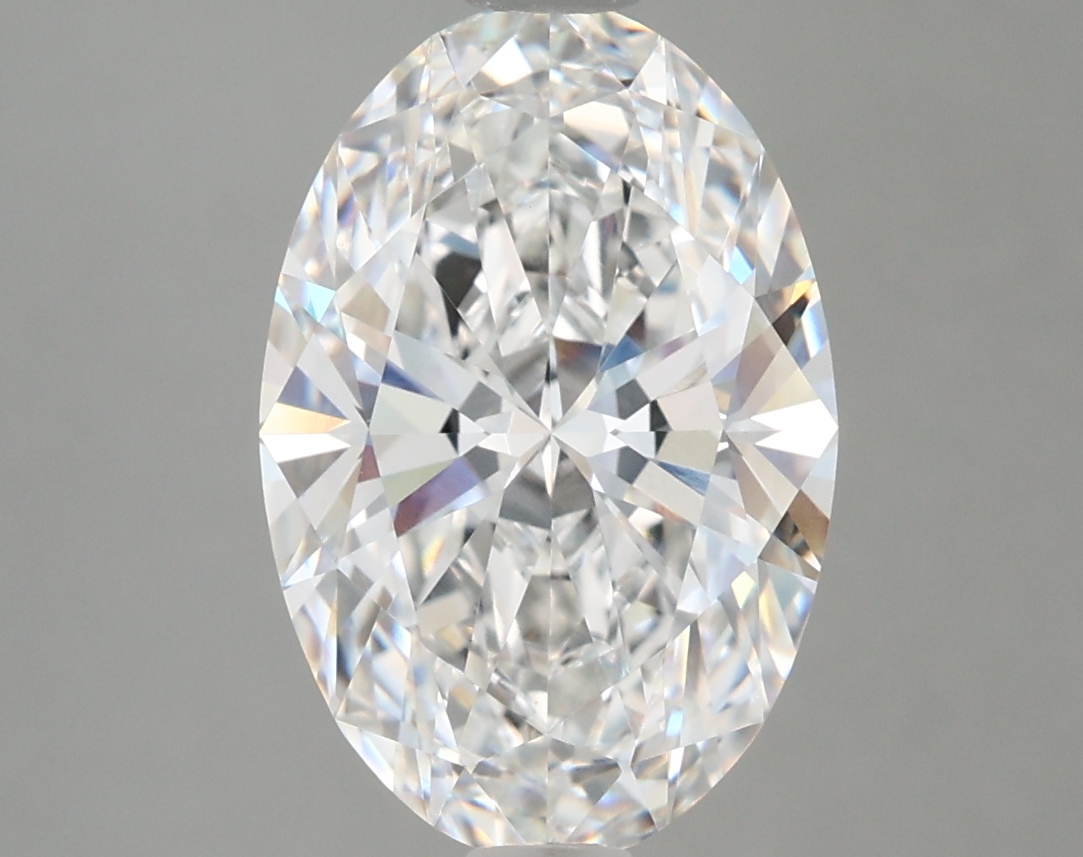 3.67 ct. oval Lab Grown Diamond front image