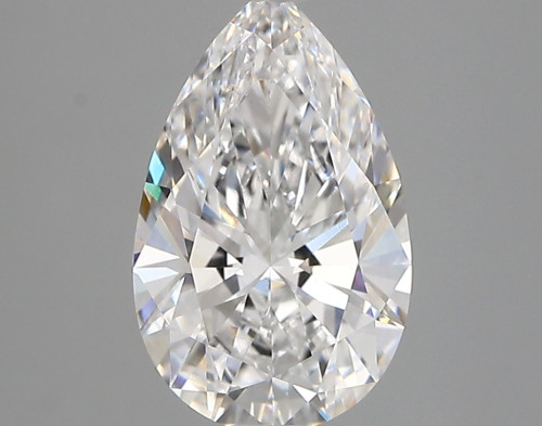 2.05 carat d VS1 EX Cut IGI pear diamond