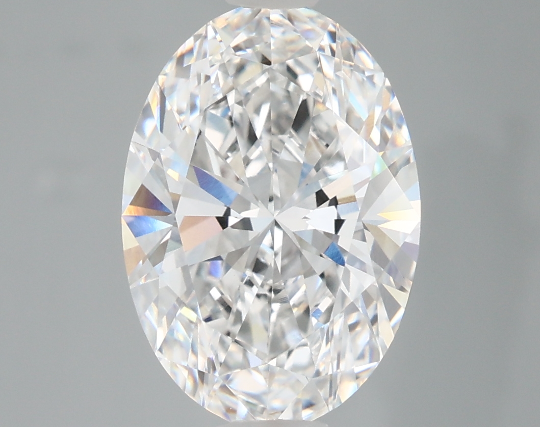 3.70 ct. oval Lab Grown Diamond front image
