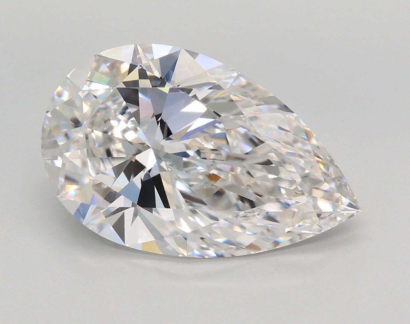 4.16 ct. pear Lab Grown Diamond front image