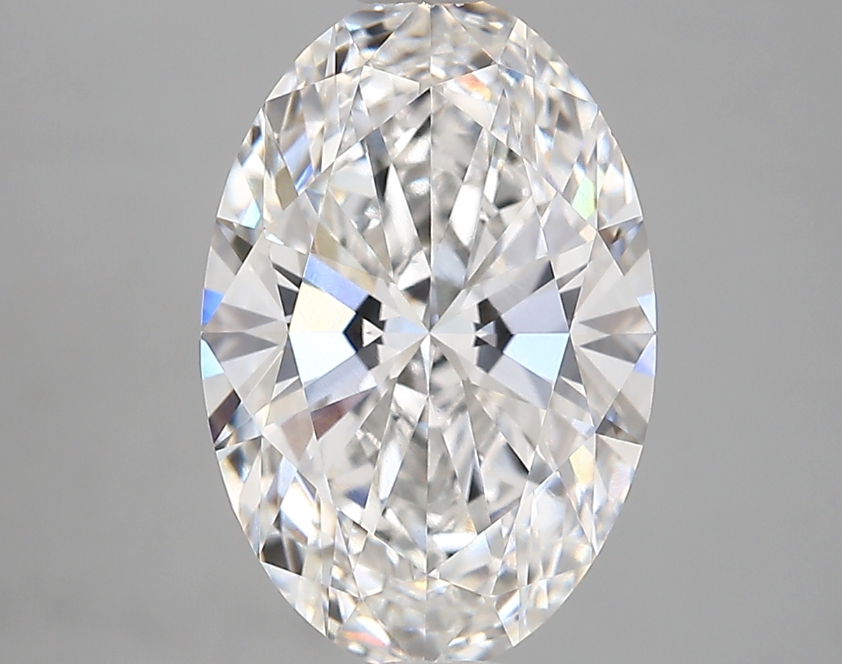 4.38 ct. oval Lab Grown Diamond front image