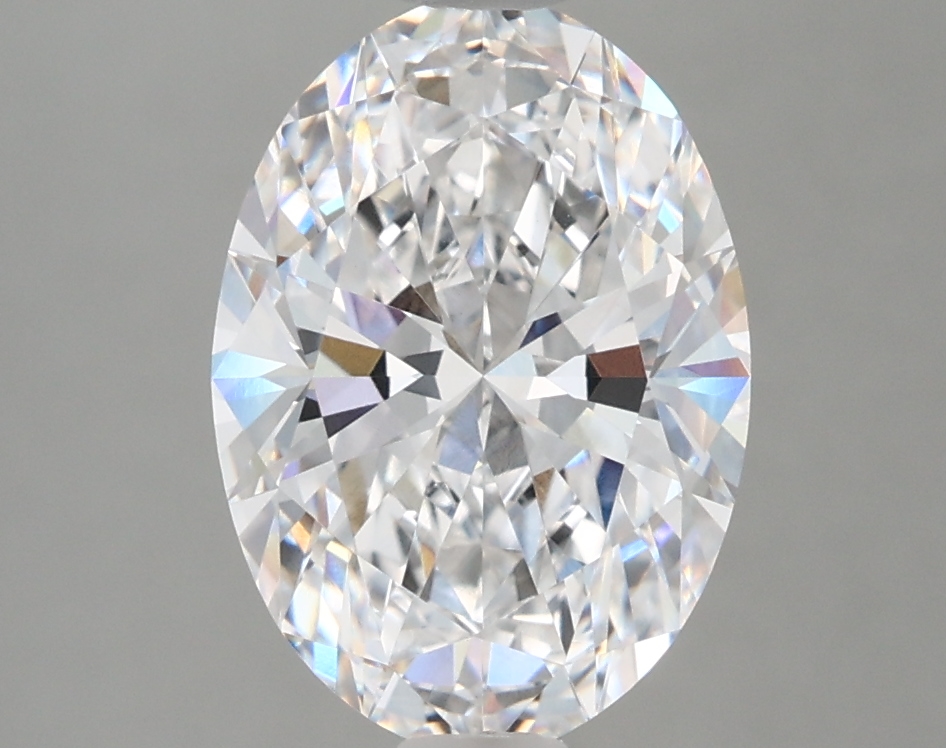 2.87 ct. oval Lab Grown Diamond front image