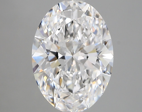 2.61 carat d VVS1 EX Cut IGI oval diamond