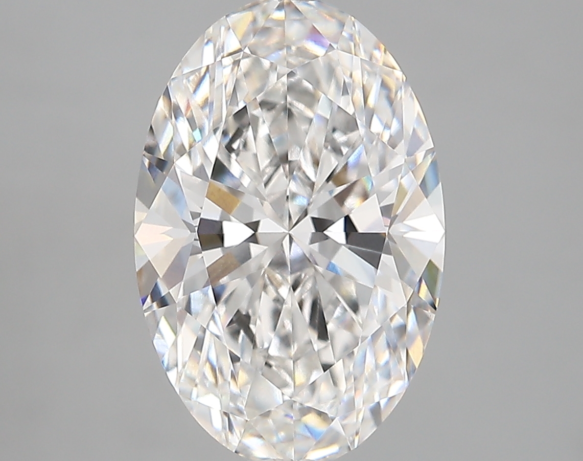 3.88 ct. oval Lab Grown Diamond front image