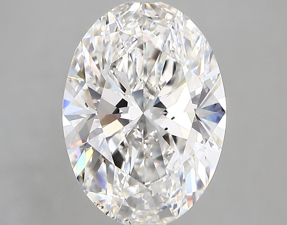 3.00 Carat F-SI1 Ideal Oval Diamond