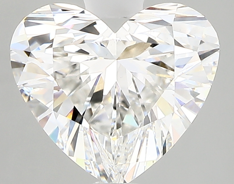 3.03 Carat G-VS2 Ideal Heart Diamond