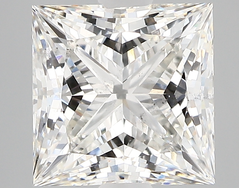 3.58 Carat G-VS2 Ideal Princess Diamond