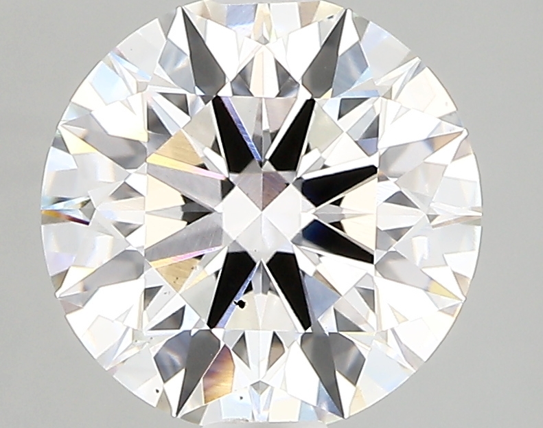 2.89 Carat G-SI1 Ideal Round Diamond