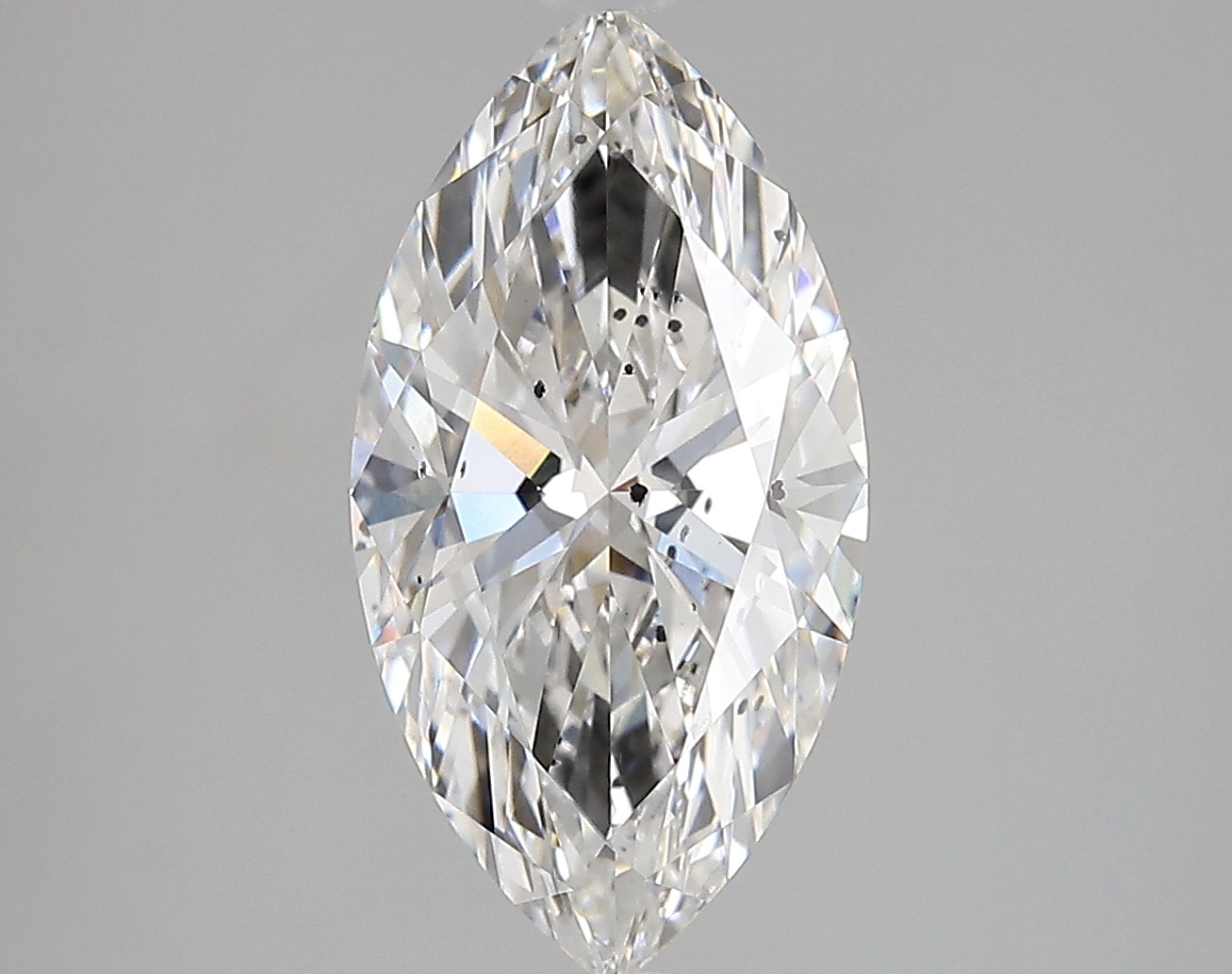3.06 Carat G-SI1 Ideal Marquise Diamond