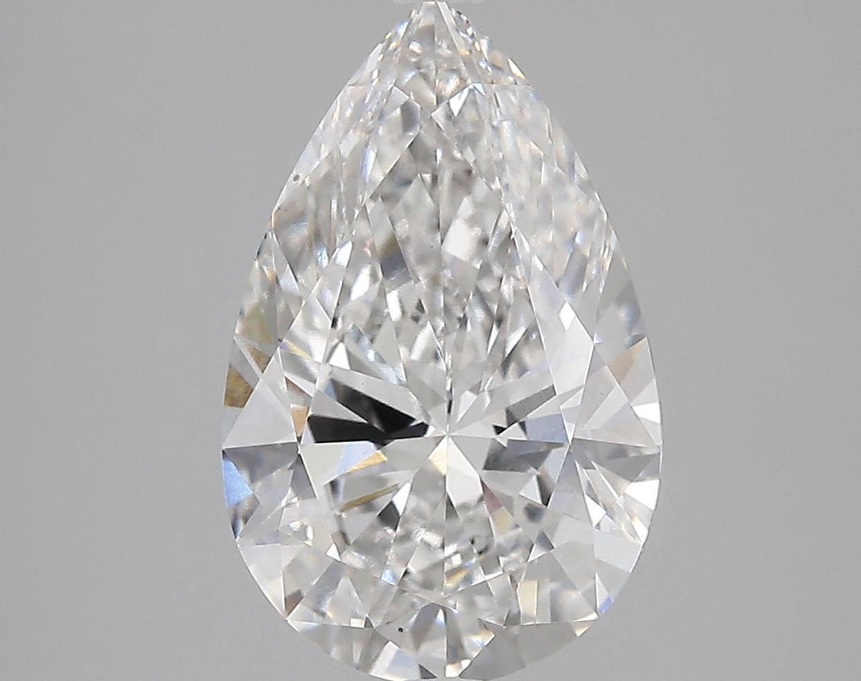 4.04 Carat G-VS2 Ideal Pear Diamond