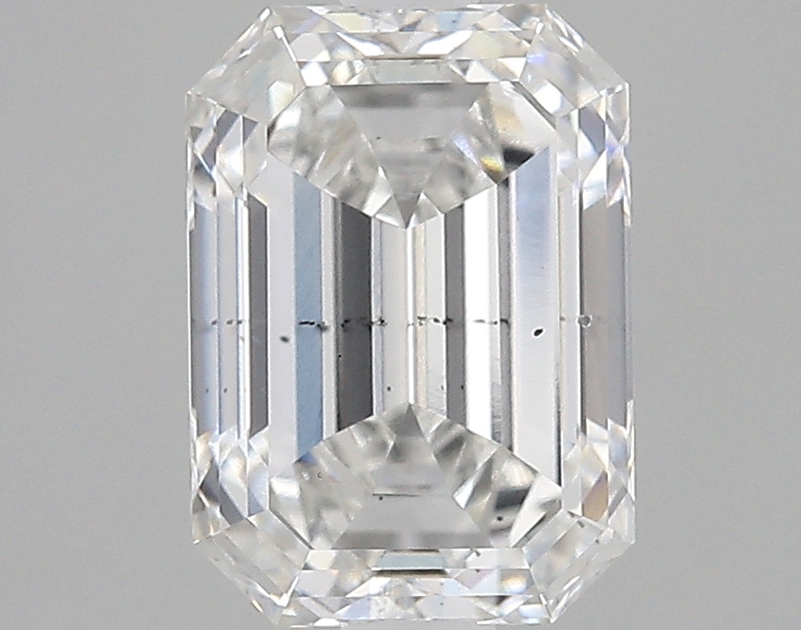3.15 Carat G-SI1 Ideal Emerald Diamond