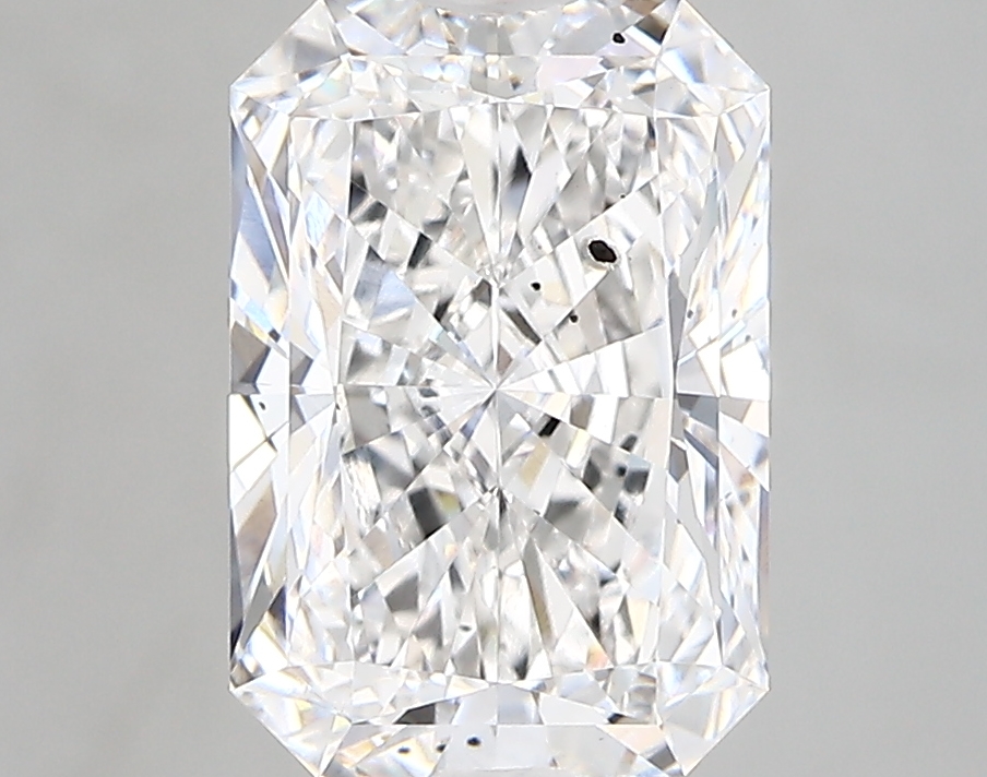 3.01 Carat F-SI2 Ideal Radiant Diamond