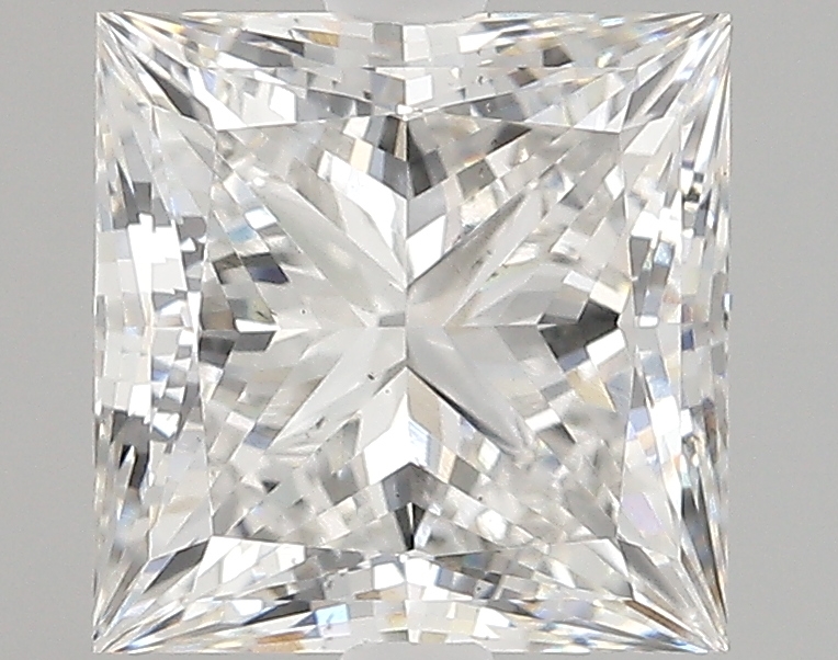 3.55 Carat G-VS2 Ideal Princess Diamond