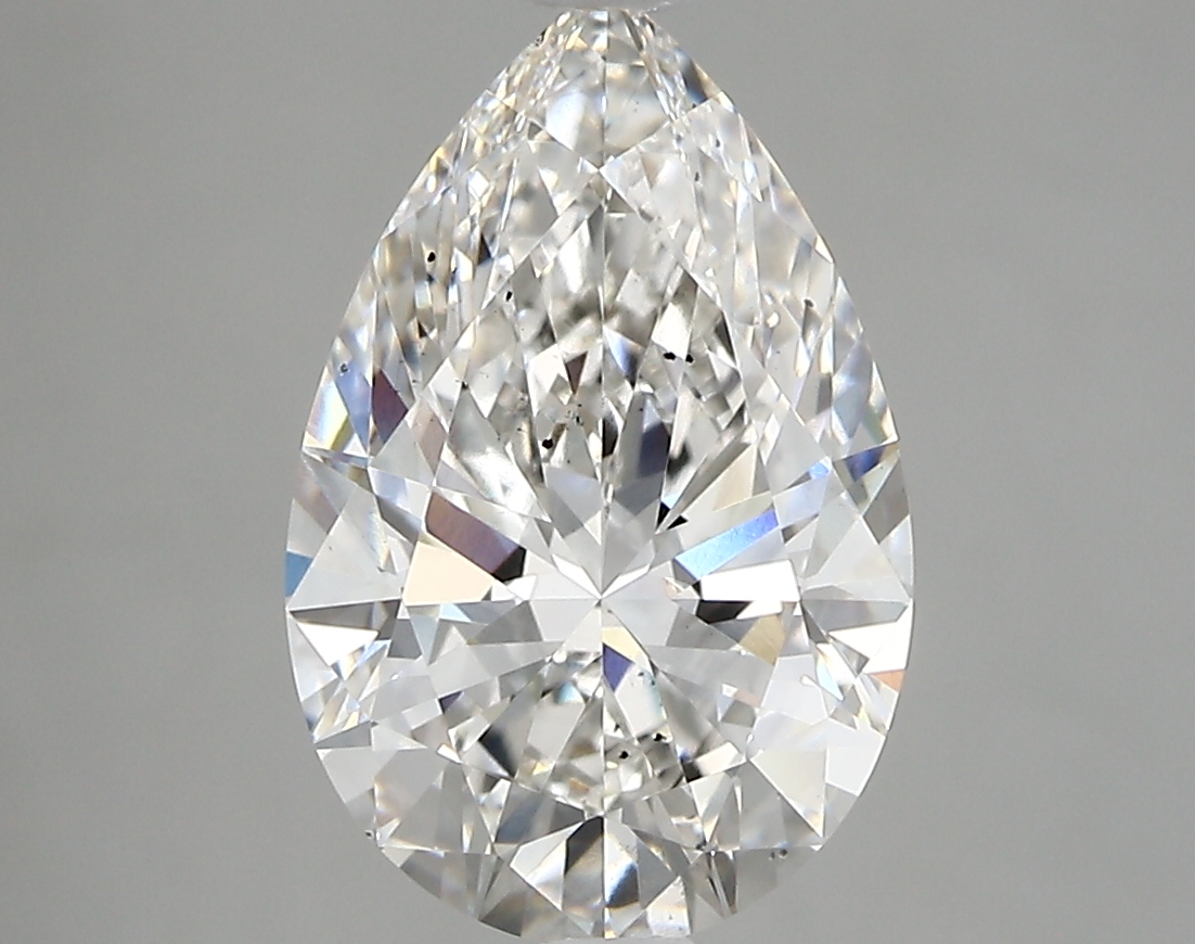 3.07 Carat G-VS2 Ideal Pear Diamond