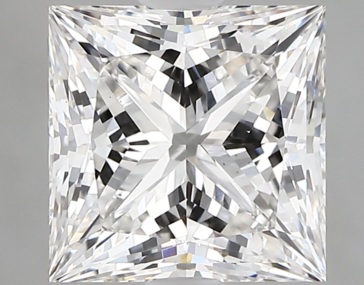 3.23 Carat G-VS2 Ideal Princess Diamond