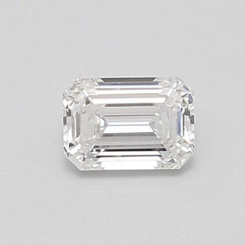 0.64 carat f SI1 EX  Cut IGI emerald diamond