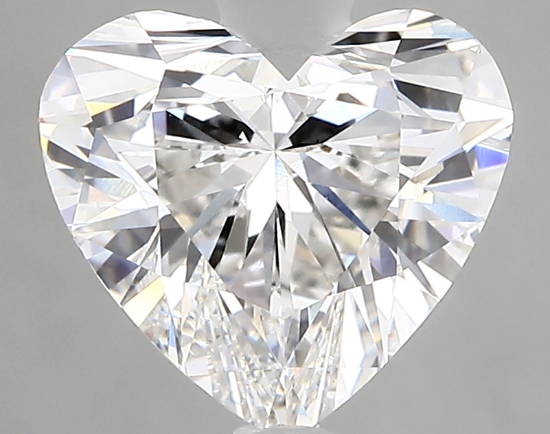 2.92 Carat G-VS2 Ideal Heart Diamond