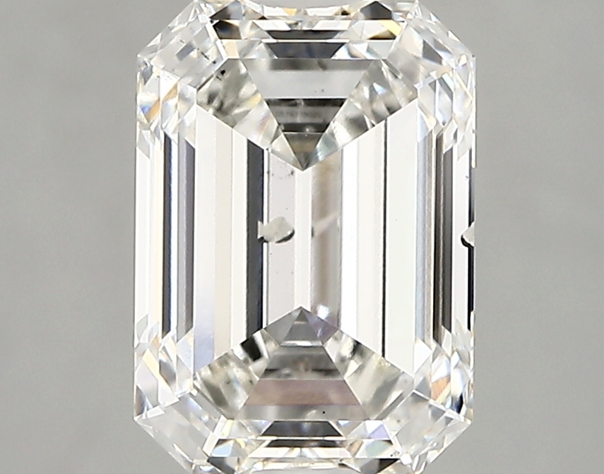 3.10 Carat G-SI1 Ideal Emerald Diamond