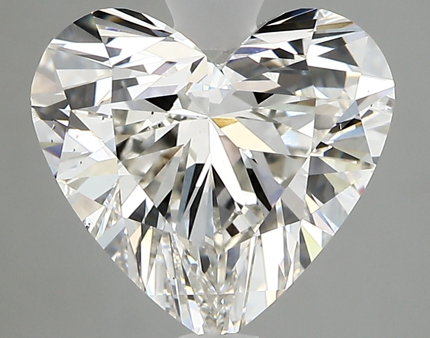 3.19 Carat H-VS1 Ideal Heart Diamond