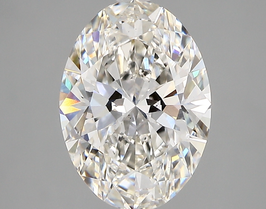 2.31 Carat H-VS1 Ideal Oval Diamond