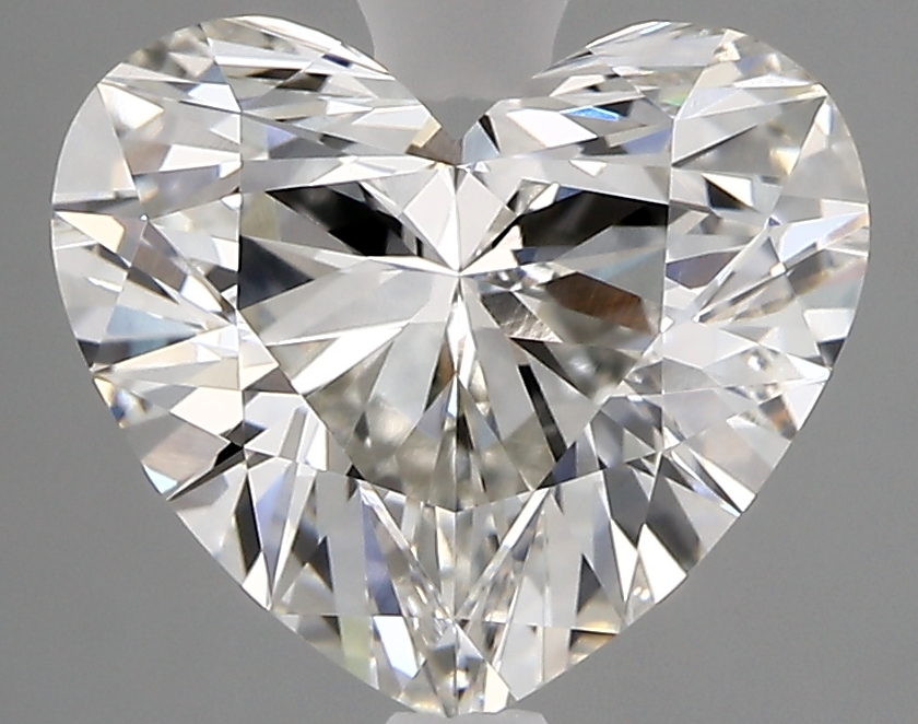 2.92 Carat H-VVS2 Ideal Heart Diamond