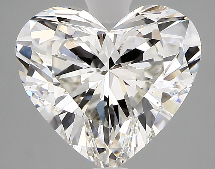 3.30 Carat G-VS2 Ideal Heart Diamond