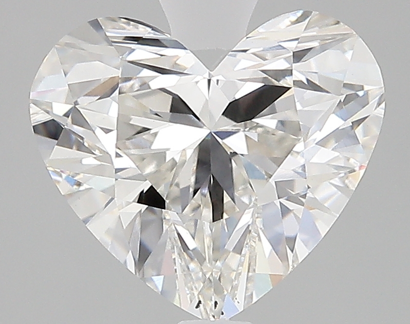 3.23 Carat G-VS2 Ideal Heart Diamond
