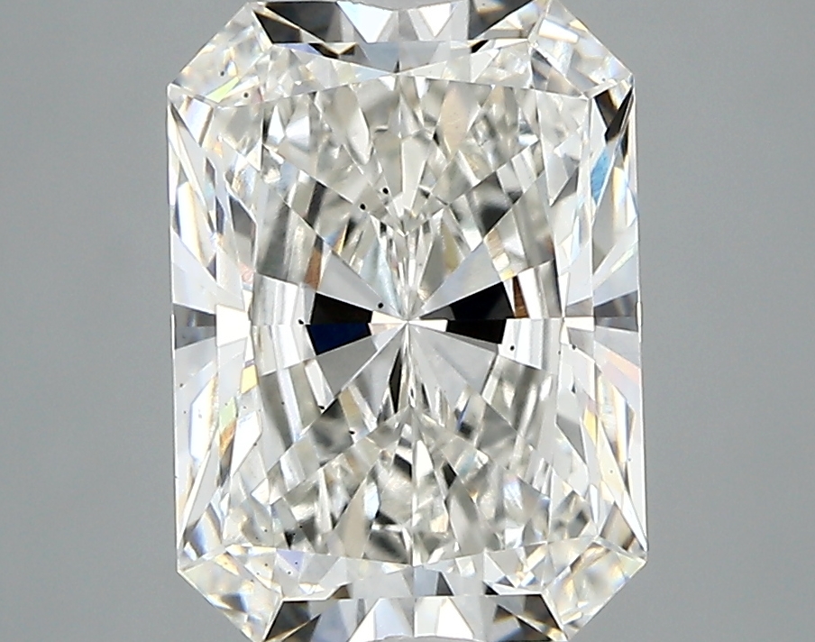 3.15 Carat G-VS2 Ideal Radiant Diamond