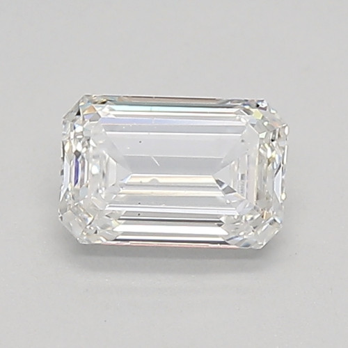 0.55 carat f SI1 EX  Cut IGI emerald diamond