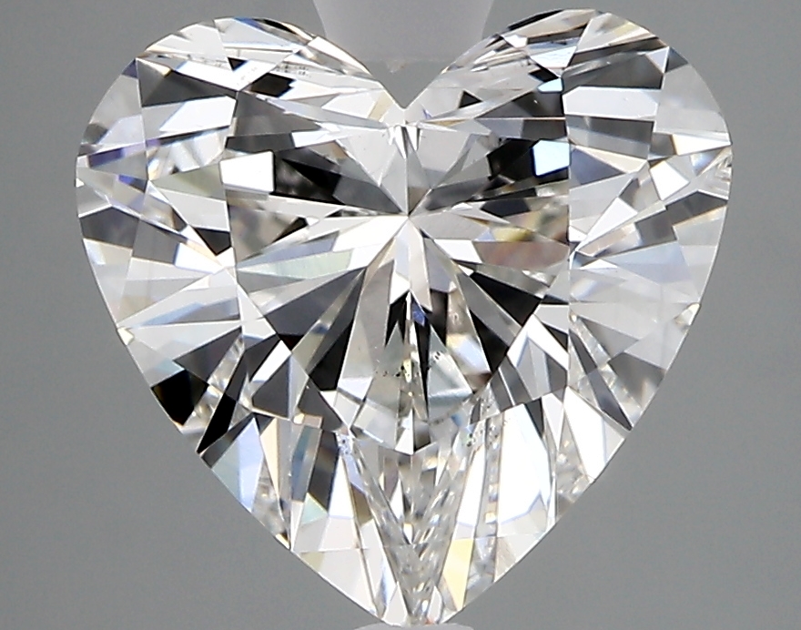 3.26 Carat G-VS2 Ideal Heart Diamond