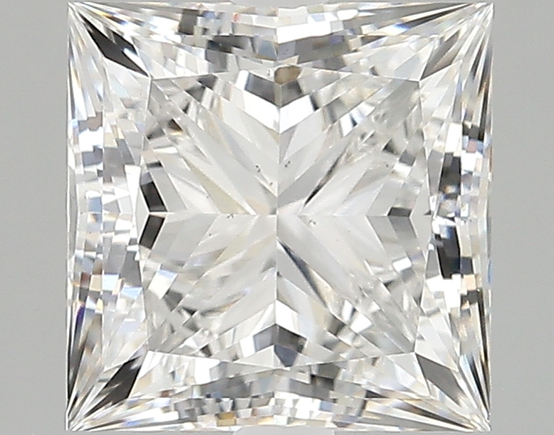 3.38 Carat G-VS2 Ideal Princess Diamond