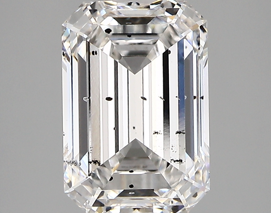 3.10 Carat F-SI2 Ideal Emerald Diamond