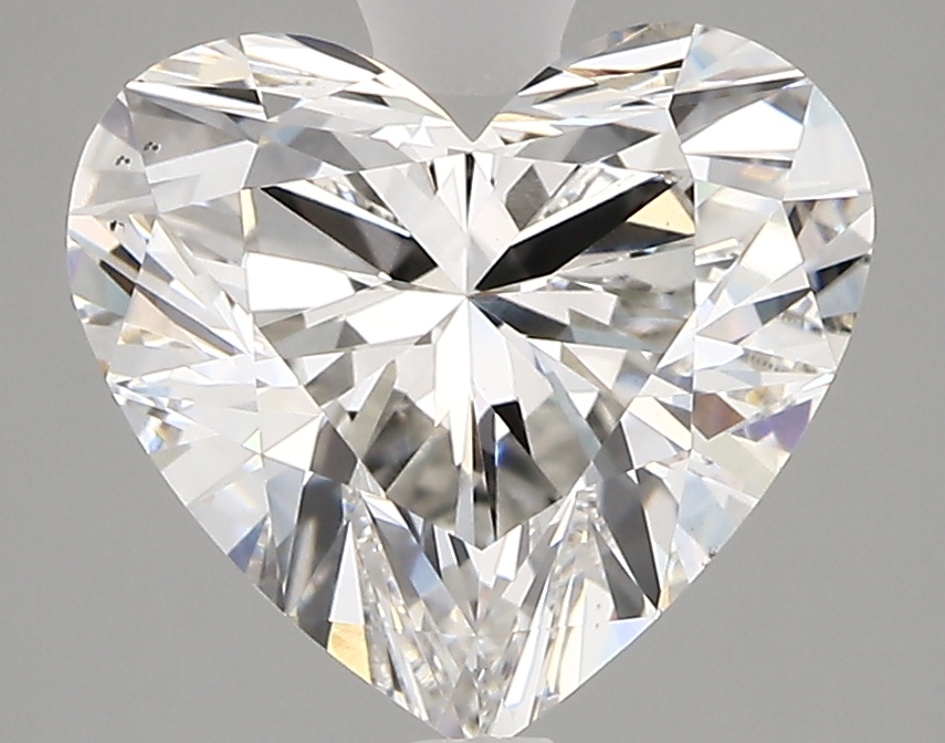 3.26 Carat G-VS2 Ideal Heart Diamond