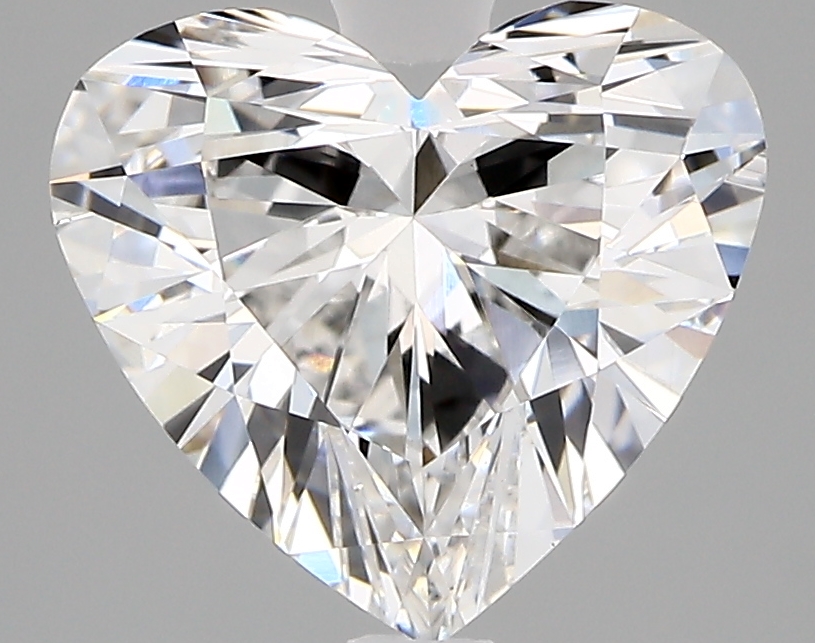 2.85 Carat E-VS1 Ideal Heart Diamond