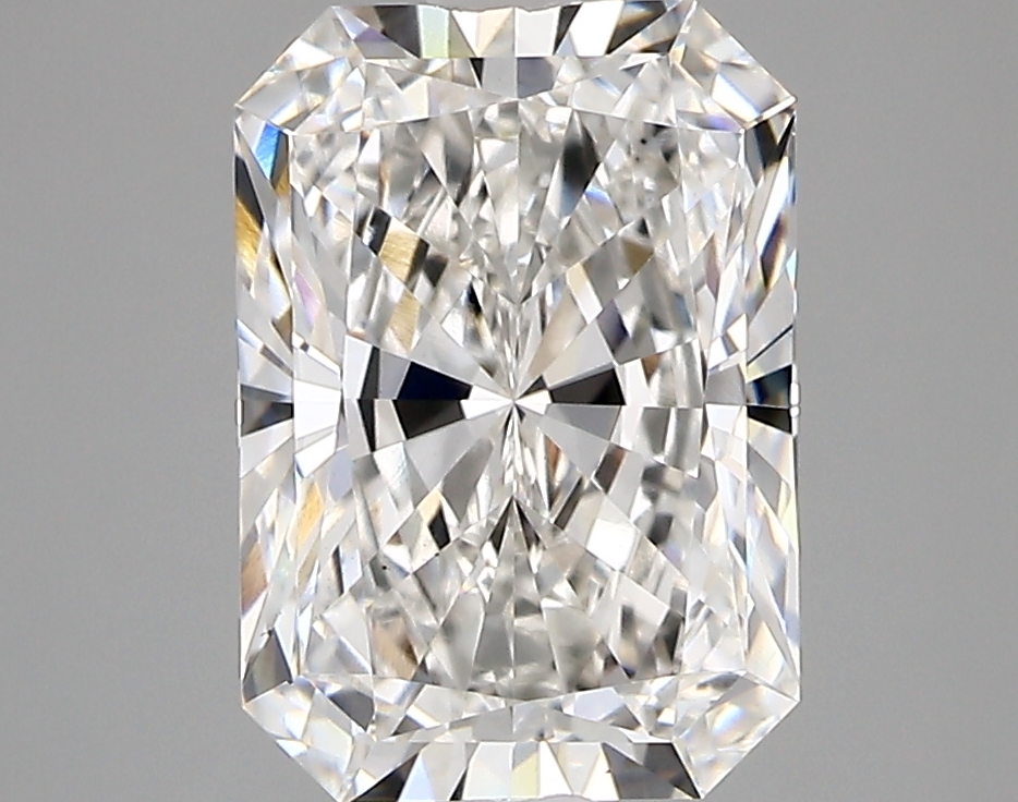 3.14 Carat G-VS2 Ideal Radiant Diamond