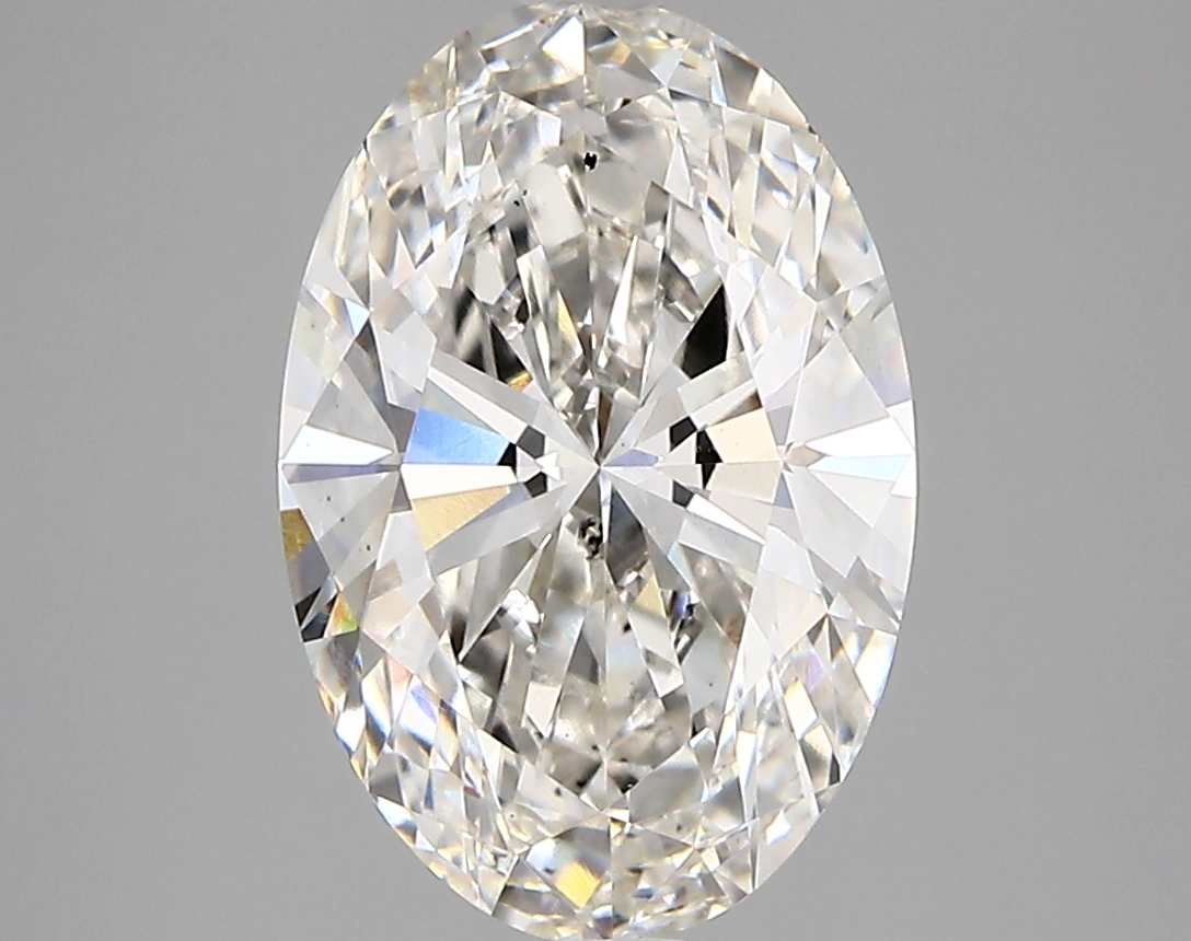 3.23 Carat G-VS2 Ideal Oval Diamond