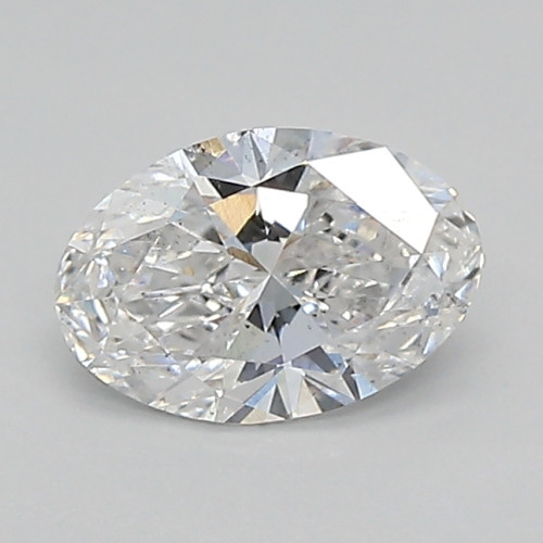 0.58 carat d SI1 EX Cut IGI oval diamond