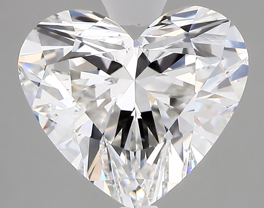 3.41 carat Heart lab-grown diamond