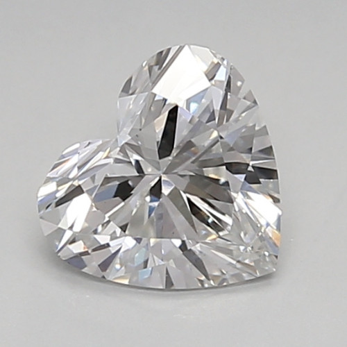 0.81 carat f VS2 EX  Cut IGI heart diamond