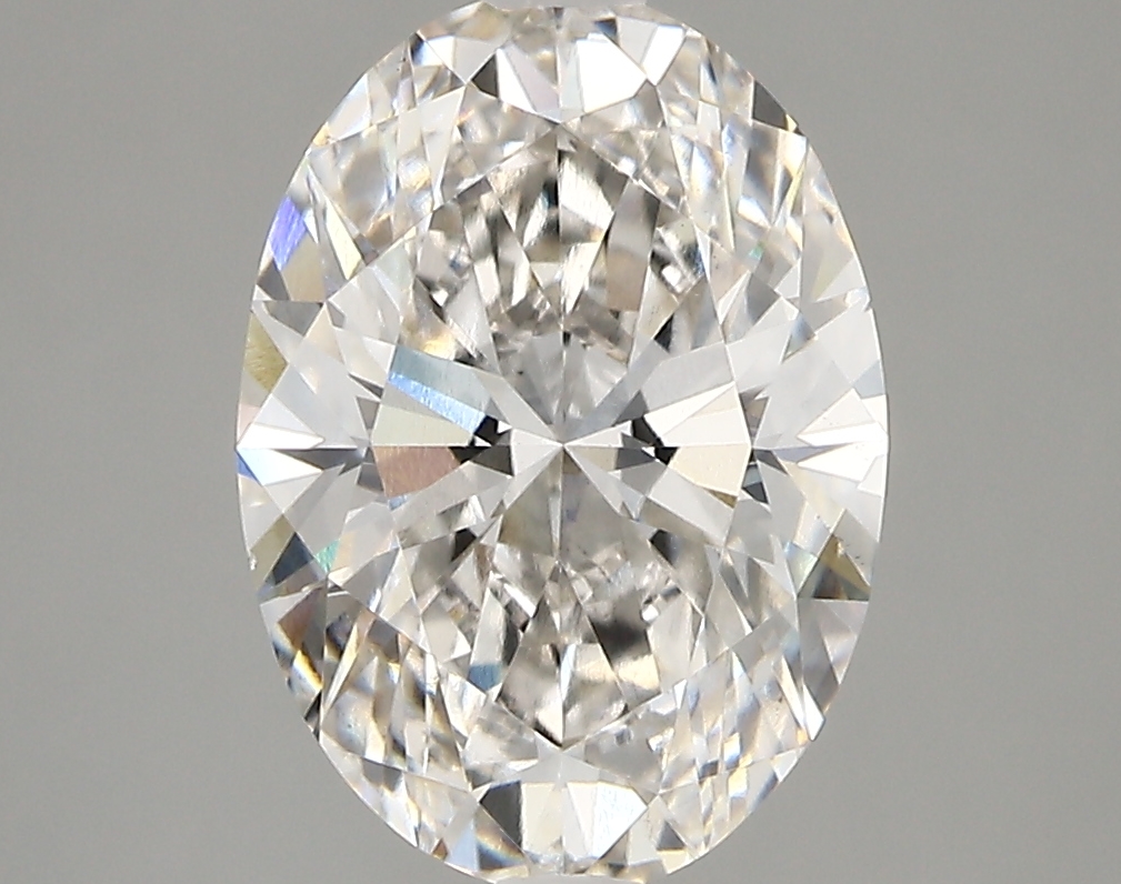 3.18 Carat H-VS1 Ideal Oval Diamond